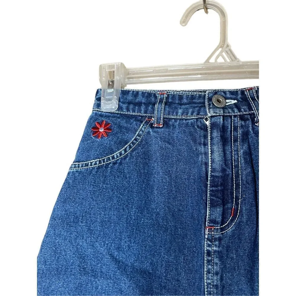 Vintage The PowerPuff Girls‎ Jean Skirt Size S(6/6X)